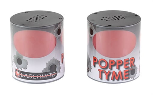 Picture of LaserLyte PopperTyme Laser Targets, Compatible with LaserLyte Training Lasers, Black and Red 1231434