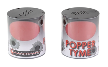 Picture of LaserLyte PopperTyme Laser Targets, Compatible with LaserLyte Training Lasers, Black and Red 1231434