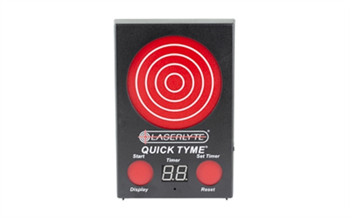 Picture of LaserLyte QuickTyme Target, Compatible with LaserLyte Lasers, 9.5"x6.5", Black and Red 1231435