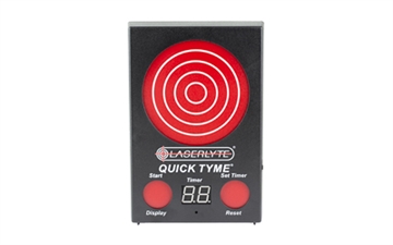 Picture of LaserLyte QuickTyme Target, Compatible with LaserLyte Lasers, 9.5"x6.5", Black and Red 1231435