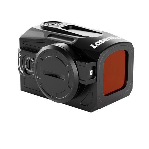 Picture of LaserMax Enclosed Red Dot Sight Matte Black 1 x 0.81" x 0.71" 3 MOA Red Dot LMERDS