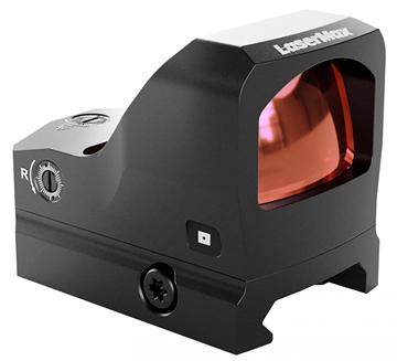 Picture of LaserMax Compact Red Dot Sight Matte Black 1 x 0.98" x 0.66" 3 MOA Red Dot LMCRDS