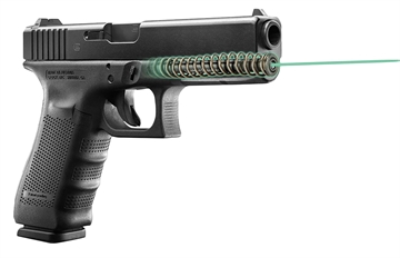Picture of LaserMax Green Guide Rod Laser for Glock 17/34 Gen 4 Black LMSG417G