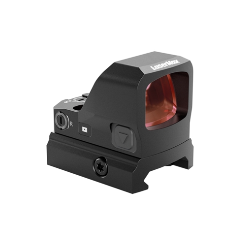 Picture of LaserMax Micro Red Dot Sight Matte Black 1 x 0.83" x 0.65" 3 MOA Red Dot LMMRDS