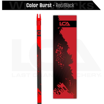 Picture of Last Chance Last Chance WrapWorks Stock Color Burst Red/Black Fixed Precision Fixed Standard WWS-S-FS-CBSRDBK