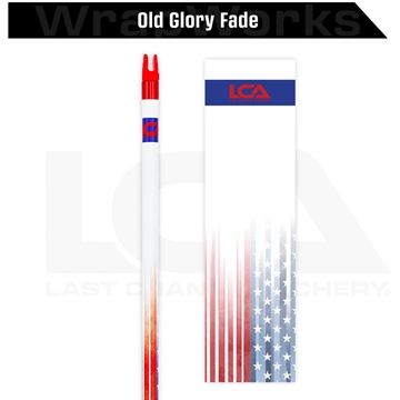 Picture of Last Chance Last Chance WrapWorks Stock Old Glory Fade Precision Flex M-Series WWS-S-MS-OGFDSGN