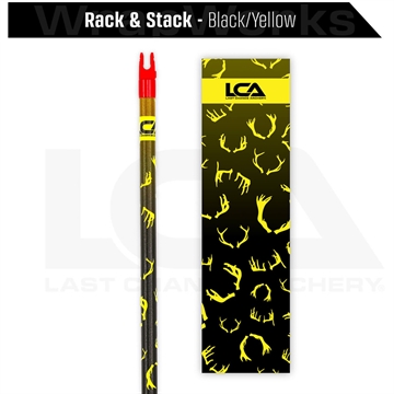 Picture of Last Chance Last Chance WrapWorks Stock Rack & Stack Black/Yellow Precision Flex M-Series WWS-S-MS-RSKBKYL