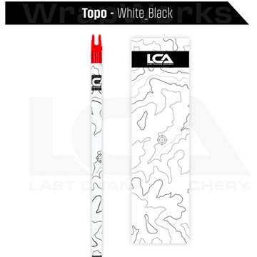 Picture of Last Chance Last Chance WrapWorks Stock Topo White/Black Precision Fixed Standard WWS-S-FS-TPOWHBK