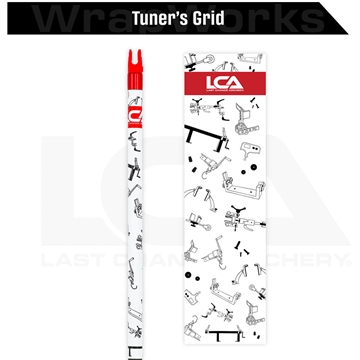 Picture of Last Chance Last Chance WrapWorks Tuner's Grid Precision Flex L-Series WWS-S-LS-TNGDSGN