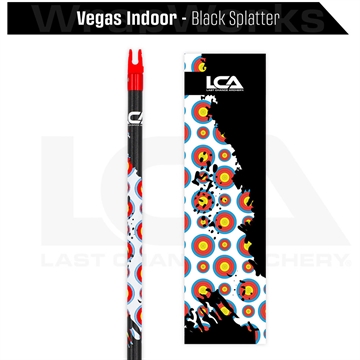 Picture of Last Chance Last Chance WrapWorks Vegas Indoor Black Splatter Precision Flex M-Series WWS-S-MS-VEGBKBK