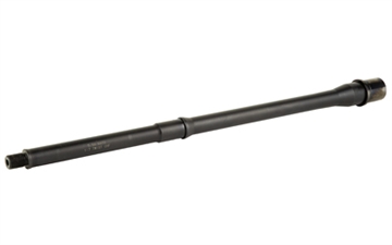 Picture of LBE Unlimited Cold Hammer Forged, Barrel, 556NATO, 16.25", 1:7 Twist, Mid-Length, Fits AR-15, Melonite Finish, Black BAR163M