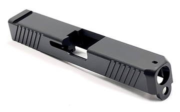 Picture of LBE Unlimited Slide, Fits Glock 19, 9mm, Anodized Finish, Black GLK19SLD