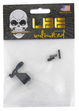 Picture of LBE Unlimited AR Parts Mil Spec Bolt Catch Assembly AR-Platform Black Steel ARBCASY
