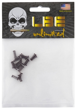 Picture of LBE Unlimited AR Parts Disconnector Spring 20 Pack AR-15 Bronze Stainless Steel ARDS20PK