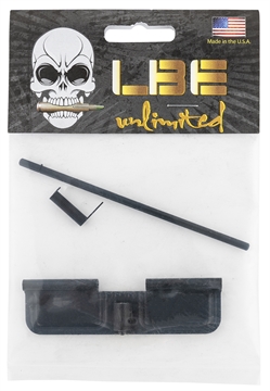 Picture of LBE Unlimited AR Parts Ejection Port Cover Assembly AR-15 Black Steel AREPC