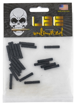 Picture of LBE Unlimited AR Parts Hammer/Trigger Pin 20 Pack AR-15 Black Steel ARHTPN20K