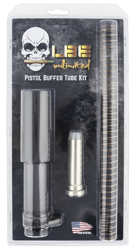 Picture of LBE Unlimited Pistol Buffer Tube Kit Gray AR-Platform PBUFKTCG