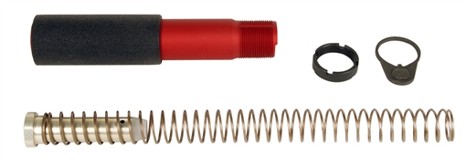 Picture of LBE Unlimited Pistol Buffer Tube Kit Red AR-Platform PBUFKTRED