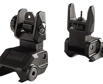 Picture of Lead & Steel Llc Polymer Sight Set Black LBUS