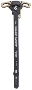 Picture of Lead & Steel Llc LS-CHODE-GRY Charging Handle AR-15/M16 Gray Type 3 Hard Anodize 7075-T6 Aluminum LSCHODEGRY