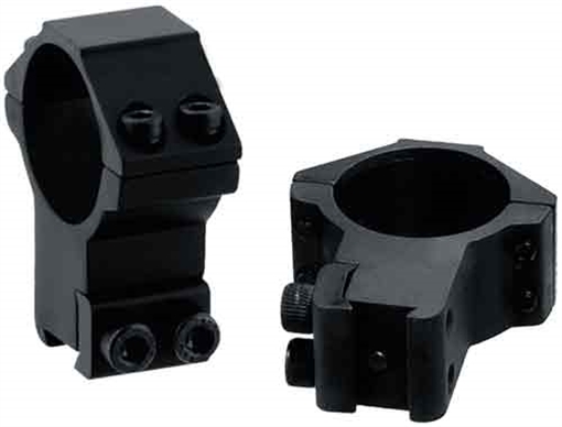 Picture of UTG AIRGUN/RIMFIRE RINGS 30MM HIGH PROFILE 2PC 3/8 DOVETAIL RGPM30H4