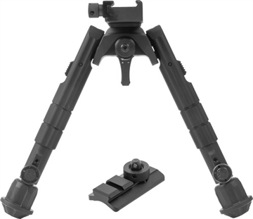 Picture of Leapers Bipod Black Anodized 7-9" Aluminum TLBP01B