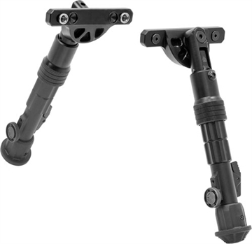Picture of Leapers, Inc. - UTG Recon Flec KeyMod, Bipod, Center Height 5.7"-8", Matte Black TL-BPDK01