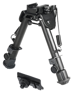 Picture of Leapers, Inc. - UTG Tactical Op Bipod, Fits Picatinny or Weaver Rail, 5.9" - 7.3", with QD Lever Mount, Black TL-BP78Q TLBP78Q