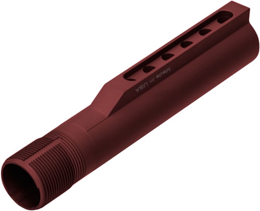 Picture of LEAPERS BUFFER TUBE AR-15 MIL-SPEC 6-POSITION RED TLU001R