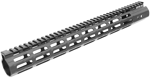 Picture of Leapers, Inc. - UTG Handguard, Fits AR Rifles, 15" Super Slim, Free Float M-LOK, Black MTU019SSM