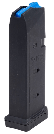 Picture of Leapers 15rd 9mm Fits Glock Black Polymer/Steel RBTGL915