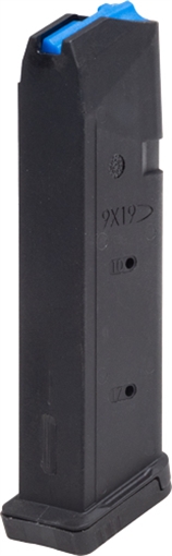 Picture of Leapers 17rd 9mm Fits Glock Black Polymer/Steel RBTGL917