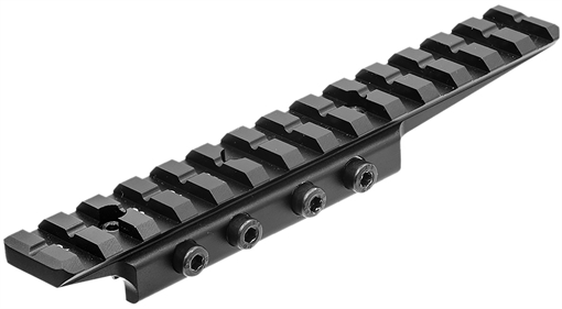 Picture of Leapers Picatinny Adapter Mount Matte Black Anodized Aluminum MNTDTW145