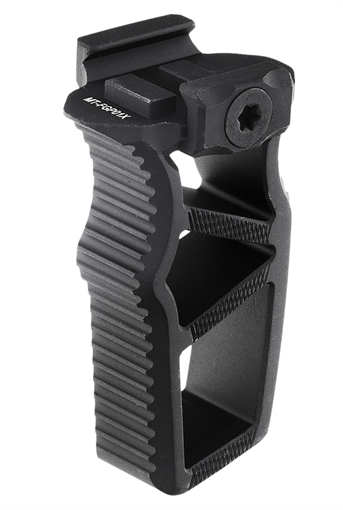 Picture of Leapers Ultra Slim Foregrip Matte Black Anodized Aluminum MTFGP01X