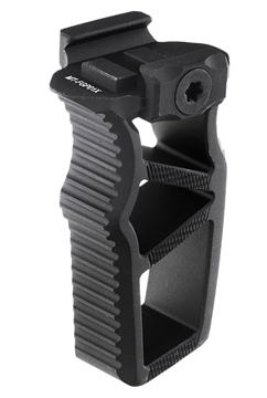 Picture of Leapers Ultra Slim Foregrip Matte Black Anodized Aluminum MTFGP01X
