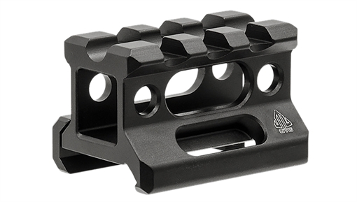 Picture of Leapers Picatinny Riser Matte Black Anodized Aluminum Picatinny Mount MTRSX8S