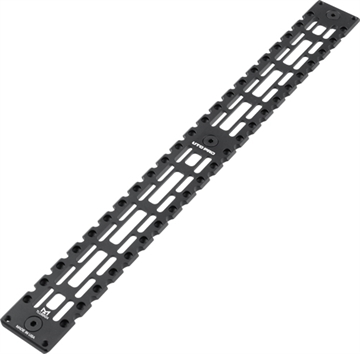 Picture of Leapers ARCA Rail 9 Slot M-LOK Matte Black Anodized Aluminum 14.20" Long M-LOK Mount TLUMA04
