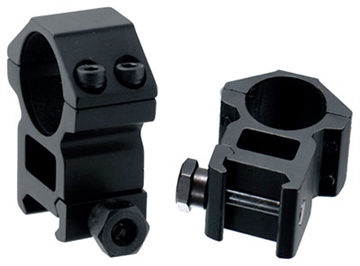 Picture of LEAPERS RINGS 1" HIGH PROFILE MATTE BLACK PICATINNY/WEAVER RGWM25H4