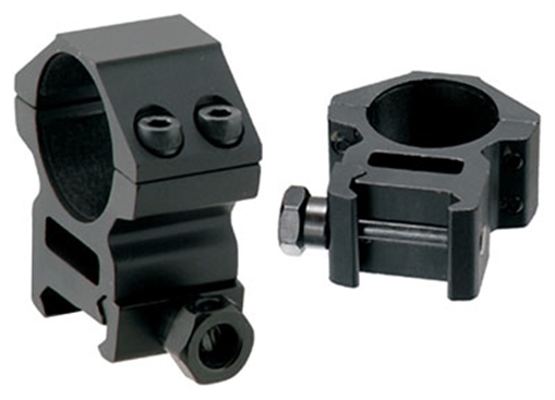 Picture of UTG RINGS 30MM MEDIUM PROFILE MATTE BLACK PICATINNY/WEAVER RGWM30M4