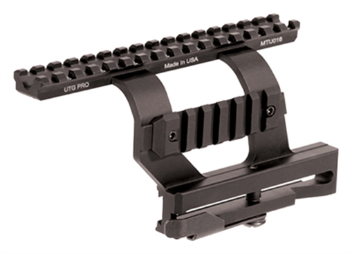 Picture of UTG Pro Quick-Detachable AK Side Mount Black MTU016