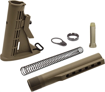 Picture of LEAPERS STOCK ASSEMBLY AR-15 FDE 6 POSITION MIL-SPEC RBU6DM