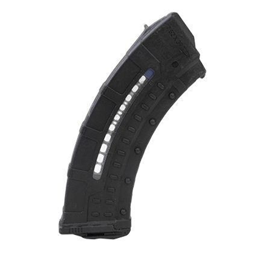 Picture of Leapers RBTAKM30 30rd Windowed 7.62x39mm Black Polymer/Steel RBTAKM30 RBT-AKM30