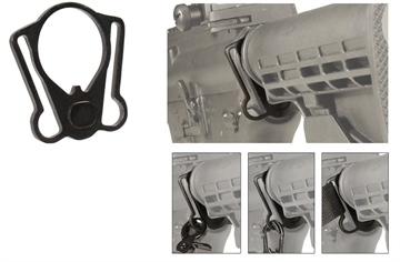 Picture of Leapers UTG PRO Model 4/15 Collapsible Stock Receiver Plate with Ambidextrous Sling Adaptor TL-T6TD02