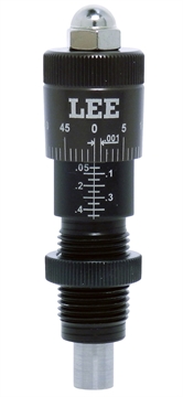 Picture of Lee Precision Micrometer Factory Crimp Adapter Black/Clear 38 Special Pistol Firearm 92140