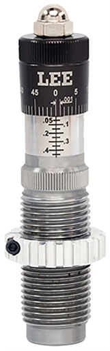 Picture of Lee Precision Micrometer Bullet Seating Die Black/Clear 22-250 Rem Rifle Firearm 92234