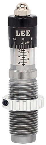 Picture of Lee Precision Micrometer Bullet Seating Die Black/Clear 6mm Creedmoor Rifle Firearm 92247