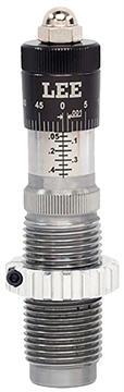 Picture of Lee Precision Micrometer Bullet Seating Die Black/Clear 6mm Creedmoor Rifle Firearm 92247