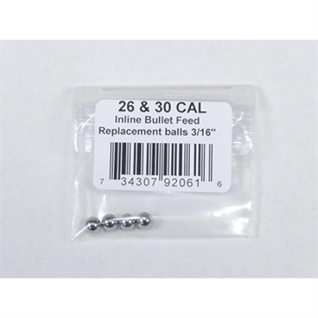 Picture of Lee Inline BF (Bullet Feed) Replacement Balls .26 cal .30 cal 92061