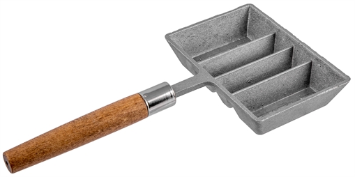 Picture of Lee Precision Ingot Mold Silver Aluminum/Wood 90029