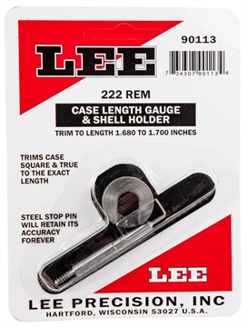 Picture of Lee Precision LEE LENGTH GAUGE/ SHELLHOLDER, .222 REM 90113